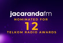 Jacaranda FM Celebrates 12 Nominations at the 2025 Telkom Radio Awards
